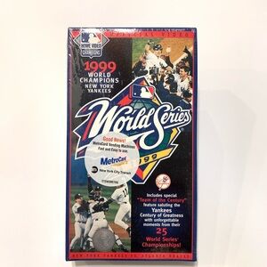 Vintage New York Yankees Series 1999 VHS WATERMARK SEALED NOS